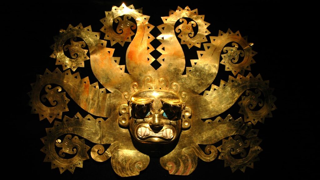 Wiracocha was the supreme creator god in Inca mythology, believed to have formed the universe, the sun, moon, and humanity. He was depicted as a celestial deity associated with water and wisdom, emerging from Lake Titicaca to shape the world. Revered by the Inca elite, his influence extended across the Andean region, symbolizing creation, civilization, and order.
