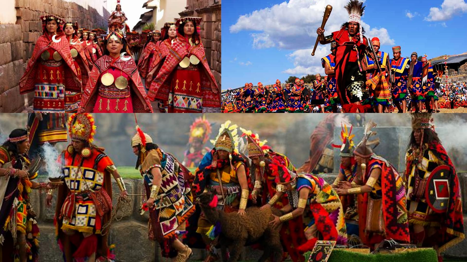 Traditional Inti Raymi celebration in Cusco, honoring the Inca Sun God.